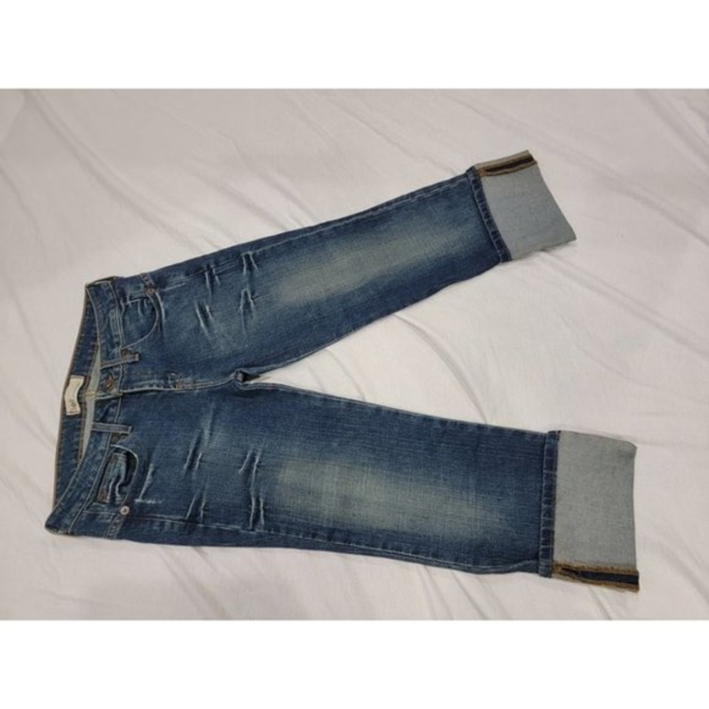 NWOT Women Juniors Size 5 LEI Capri Denim Jeans